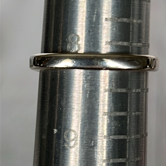 Amber Butterfly Sterling Silver Ring. Pre Owned Size 8.25 - Picture 5 of 5